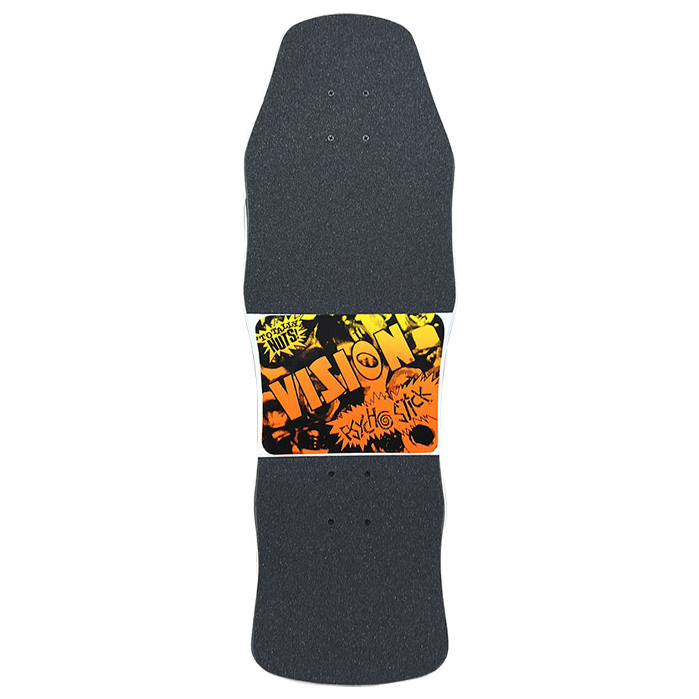 VISION PSYCHO STICK ORIGINAL WHITE DIP CUSTOM COMPLETE - 10"