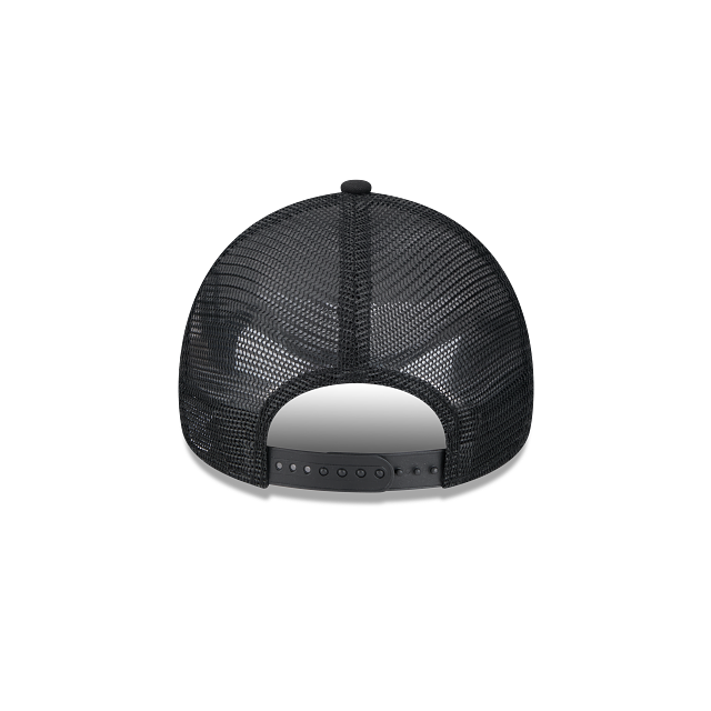 CHICAGO WHITE SOX 9FORTY A-FRAME BLACK TRUCKER SNAPBACK HAT