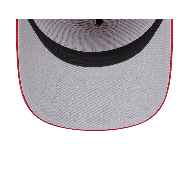 WASHINGTON CAPITALS 9FIFTY A-FRAME NEW ERA NHL RED SNAPBACK HAT