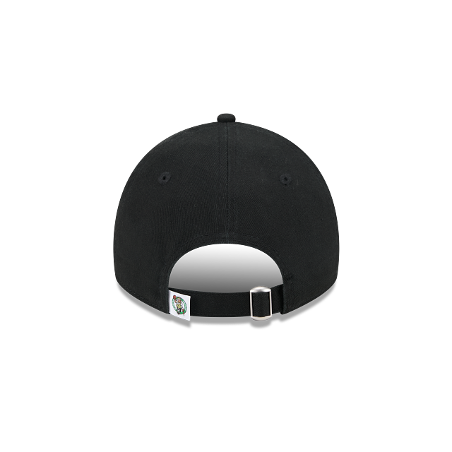BOSTON CELTICS NEW ERA 9TWENTY ADJUSTABLE BLACK HAT