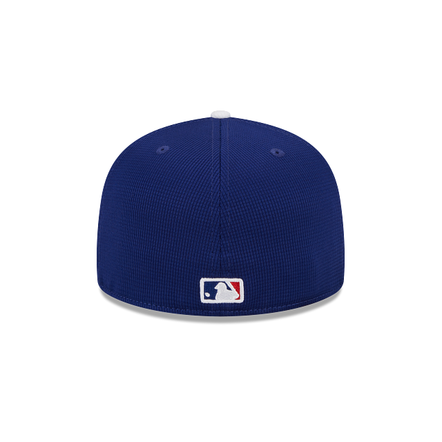 LOS ANGELES DODGERS 59FIFTY NEW ERA BLUE WHITE "D" LOGO FITTED HAT
