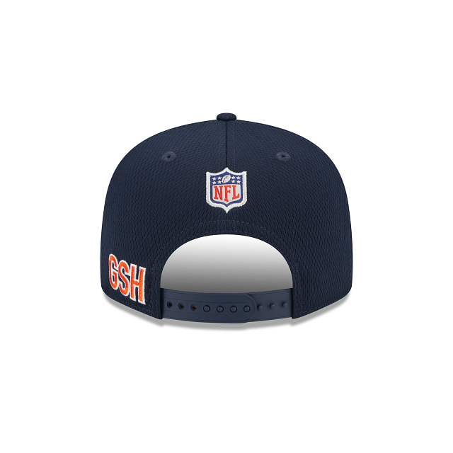 CHICAGO BEARS 9FIFTY NEW ERA TRAINING CAMP NAVY SNAPBACK HAT