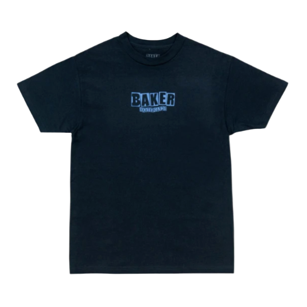 BAKER BRAND BLUE LOGO NAVY T-SHIRT