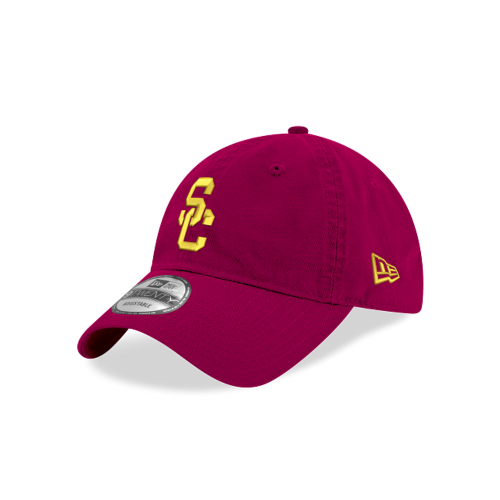 USC TROJANS NEW ERA 9TWENTY ADJUSTABLE MAROON HAT