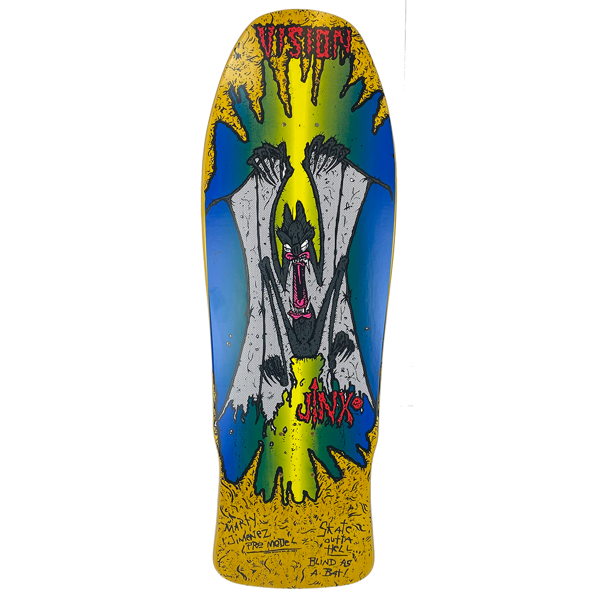 VISION ORIGINAL JINX Yellow DECK - 9.75"
