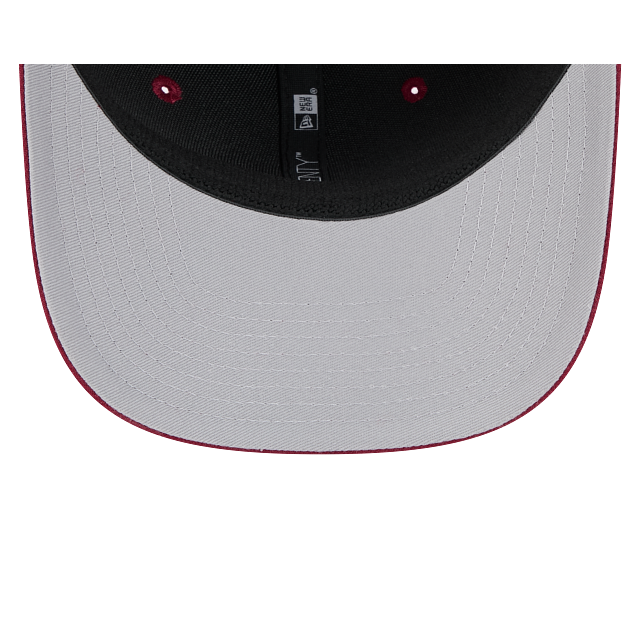 COLORADO AVALANCHES NEW ERA NHL 9SEVENTY ADJUSTABLE MAROON SNAPBACK HAT