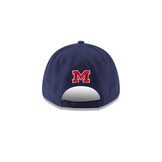 OLE MISS REBELS 9FORTY NEW ERA NAVY ADJUSTABLE HAT