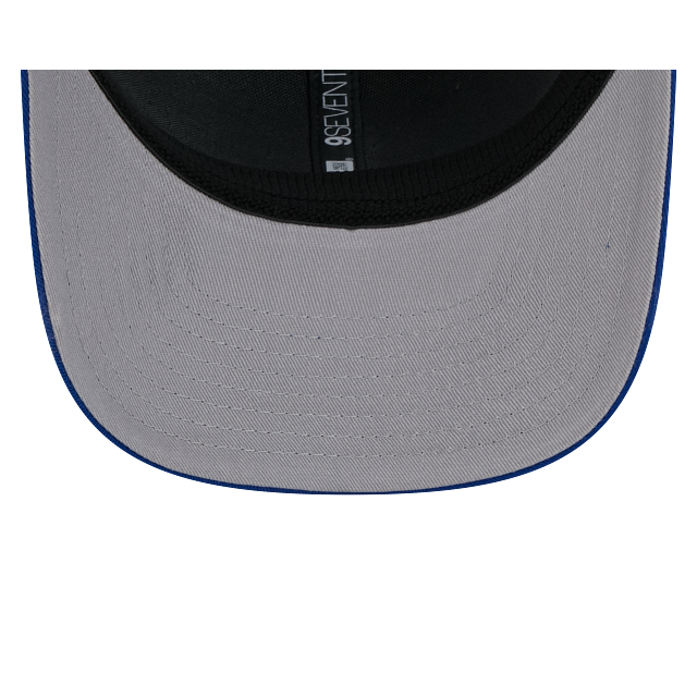 VANCOUVER CANUCKS NEW ERA NHL 9SEVENTY ADJUSTABLE BLUE TRUCKER SNAPBACK HAT