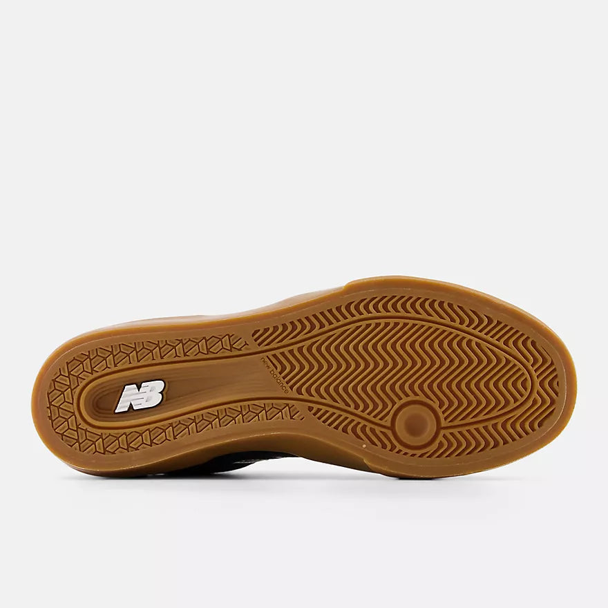 NEW BALANCE NUMERIC 272 BLACK WHITE GUM SHOE - 272SYN