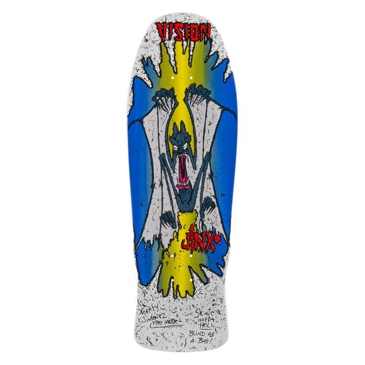VISION ORIGINAL JINX WHITE DECK - 9.75"