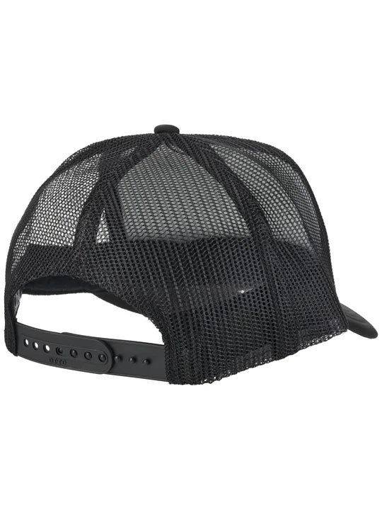 THRASHER ONE-LINER MESH TRUCKER SNAPBACK BLACK HAT