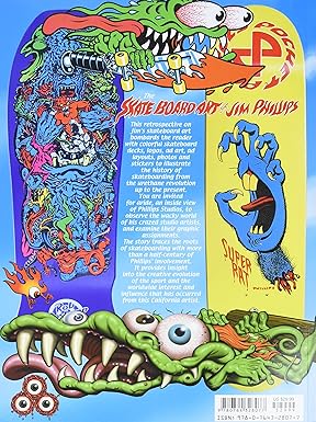 SANTA CRUZ 'THE SKATEBOARD ART OF JIM PHILLIPS' BOOK