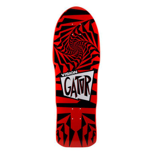 VISION GATOR 2 RED AND BLACK DECK - 10.25 x 29.95"