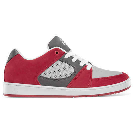 ES ACCEL SLIM GREY AND RED SHOE