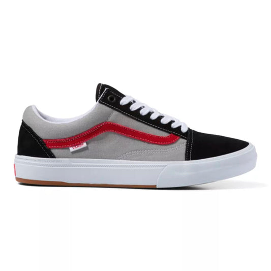 VANS BMX OLD SKOOL BLACK GRAY AND RED SHOE