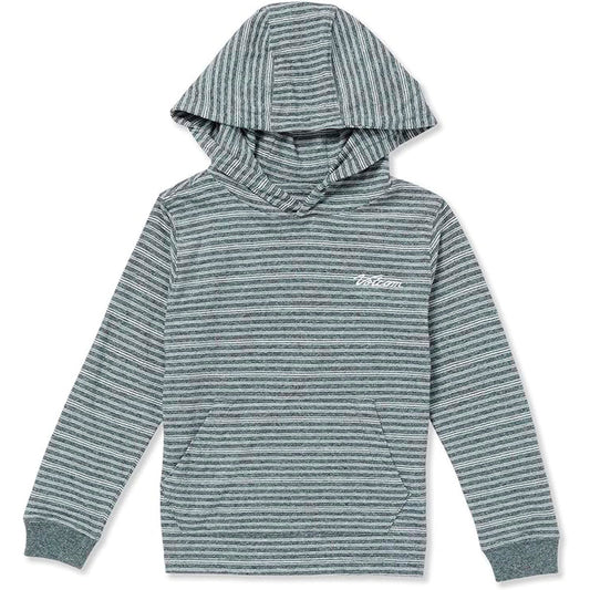 VOLCOM STATIC STONE HOOD LS NAVY