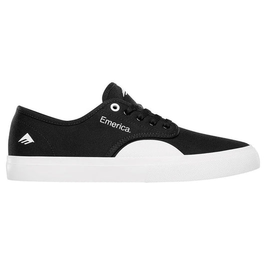 EMERICA WINO STANDARD BLACK WHITE GUM SHOE