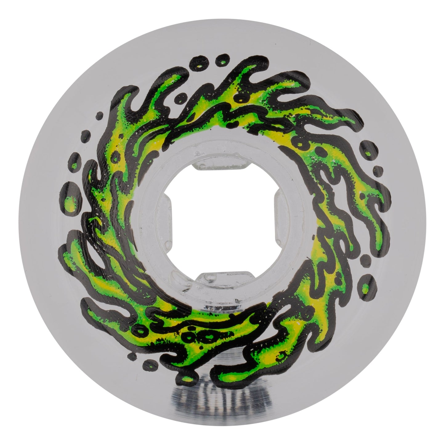 SLIME BALLS 53MM MIRROR VOMITS CLEAR 99A WHEELS