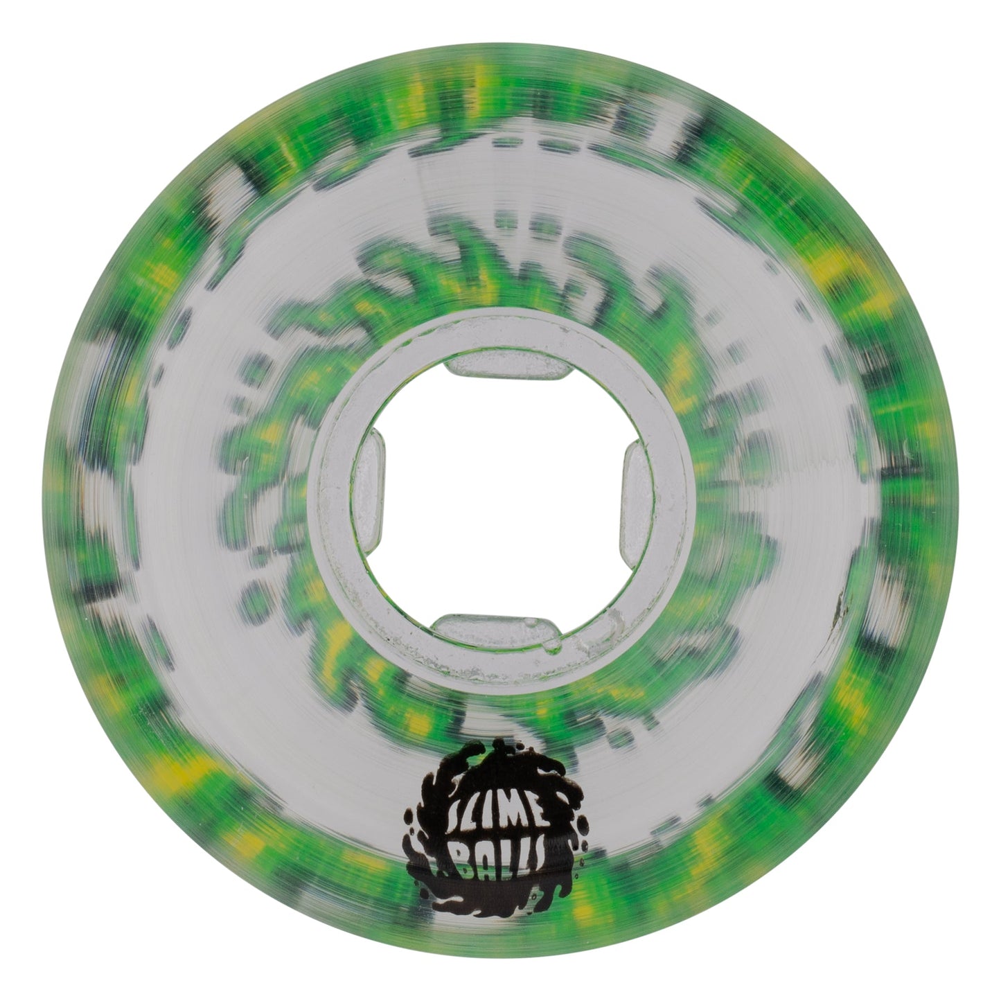 SLIME BALLS 53MM MIRROR VOMITS CLEAR 99A WHEELS