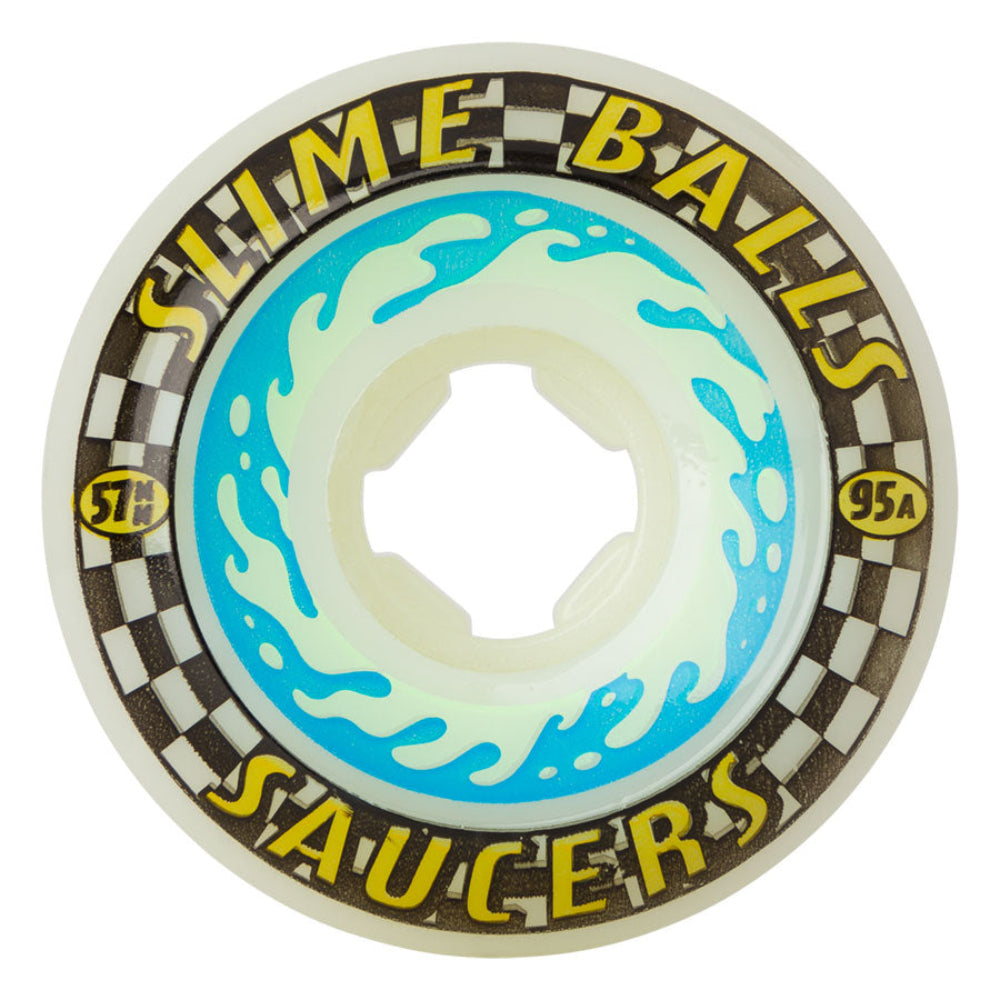 SLIME BALLS 57MM SAUCERS 95A WHEELS 4PK