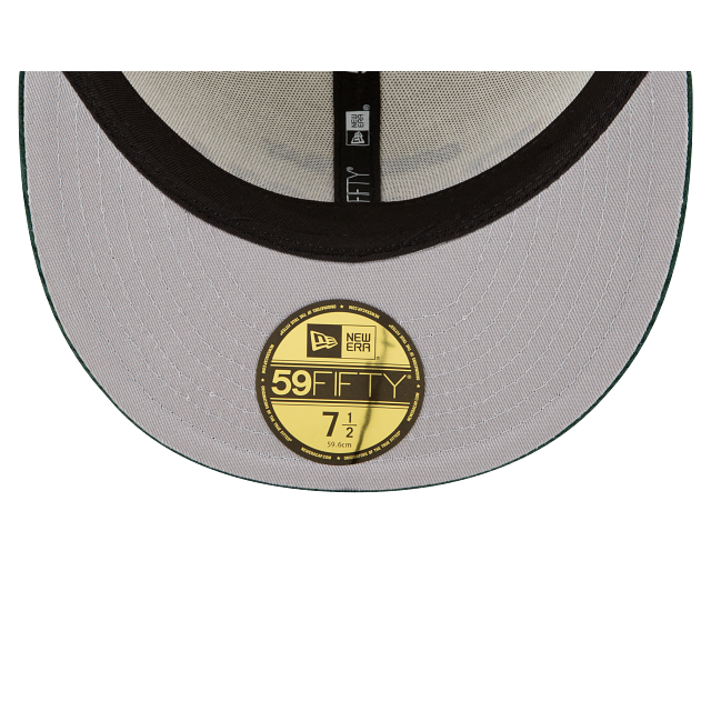 GREEN BAY PACKERS 59FIFTY NEW ERA CORDUROY 2TONE SCRIPT WHITE/GREEN FITTED HAT