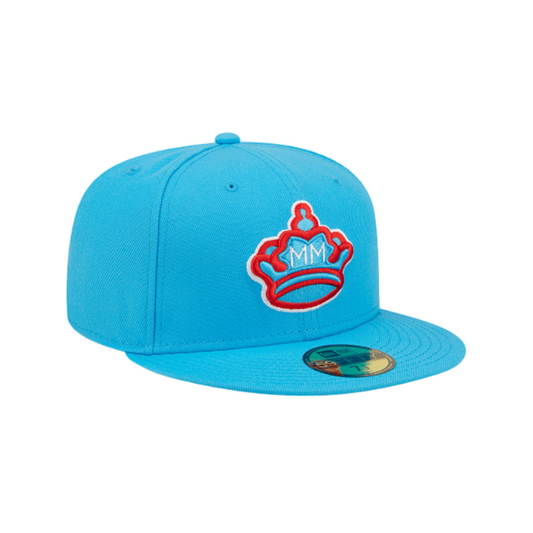 MIAMI MARLINS 59FIFTY NEW ERA CITY CONNECT 2021 BLUE FITTED HAT