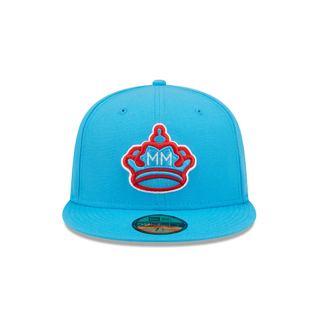MIAMI MARLINS 59FIFTY NEW ERA CITY CONNECT 2021 BLUE FITTED HAT