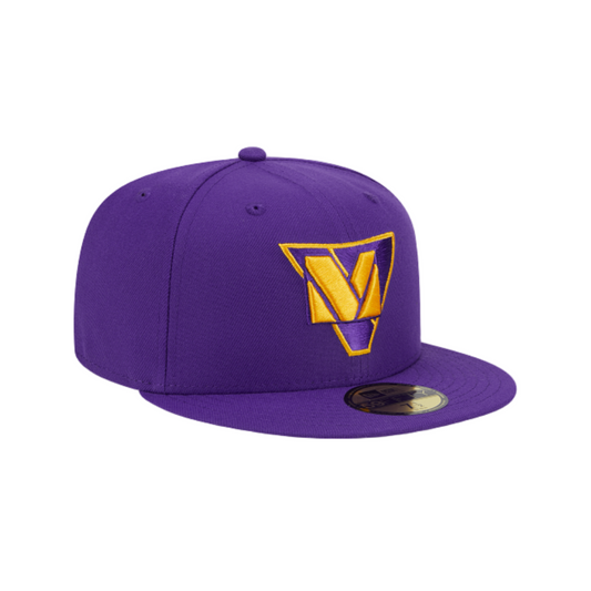 MINNESOTA VIKINGS 59FIFTY NEW ERA NFL PURPLE FITTED HAT