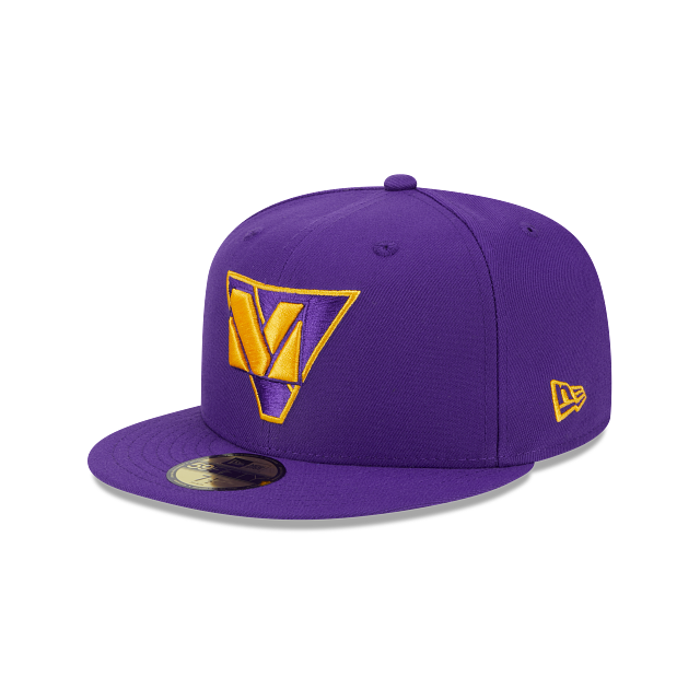 MINNESOTA VIKINGS 59FIFTY NEW ERA NFL PURPLE FITTED HAT