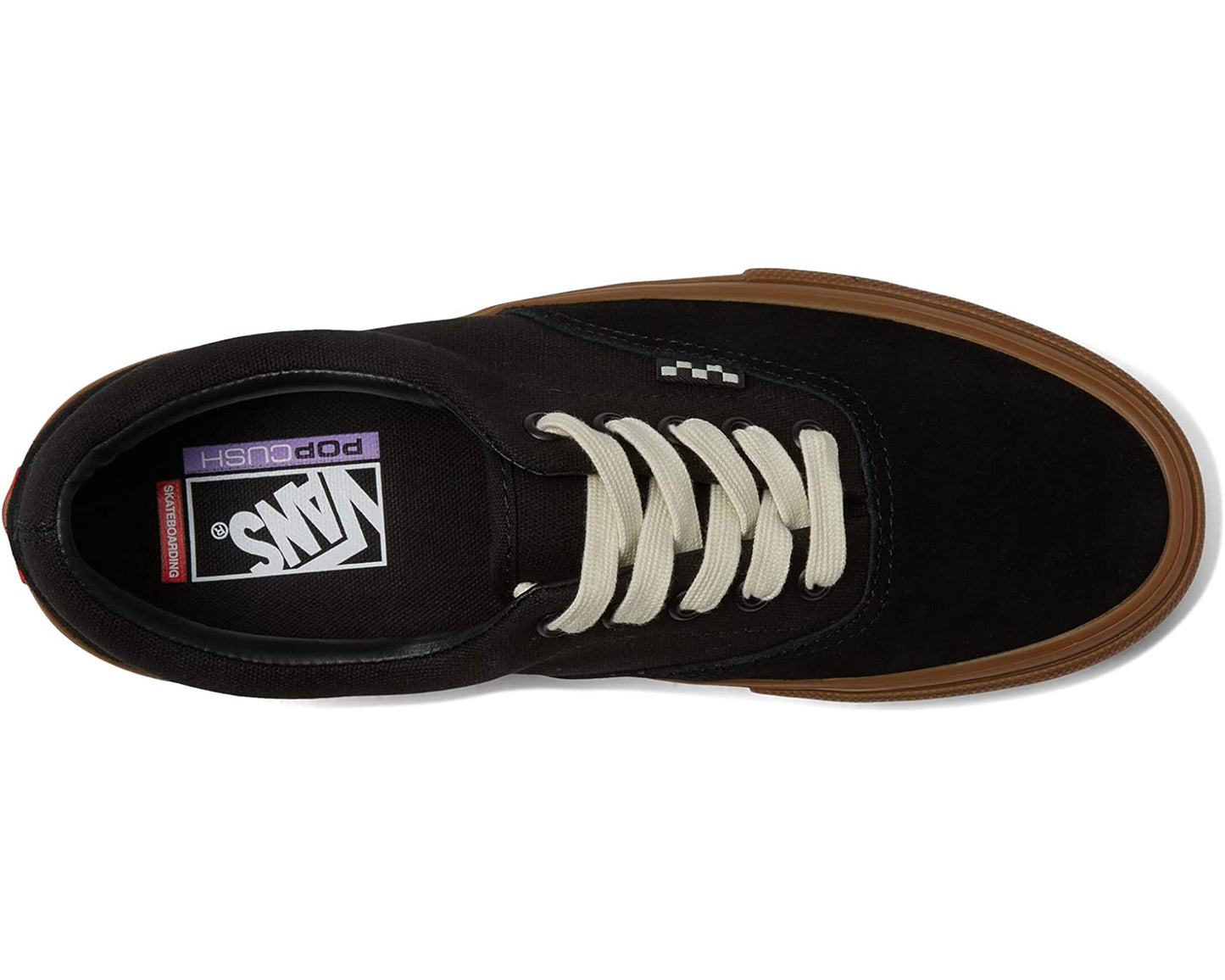 VANS SKATE ERA BLACK AND GUM SHOE