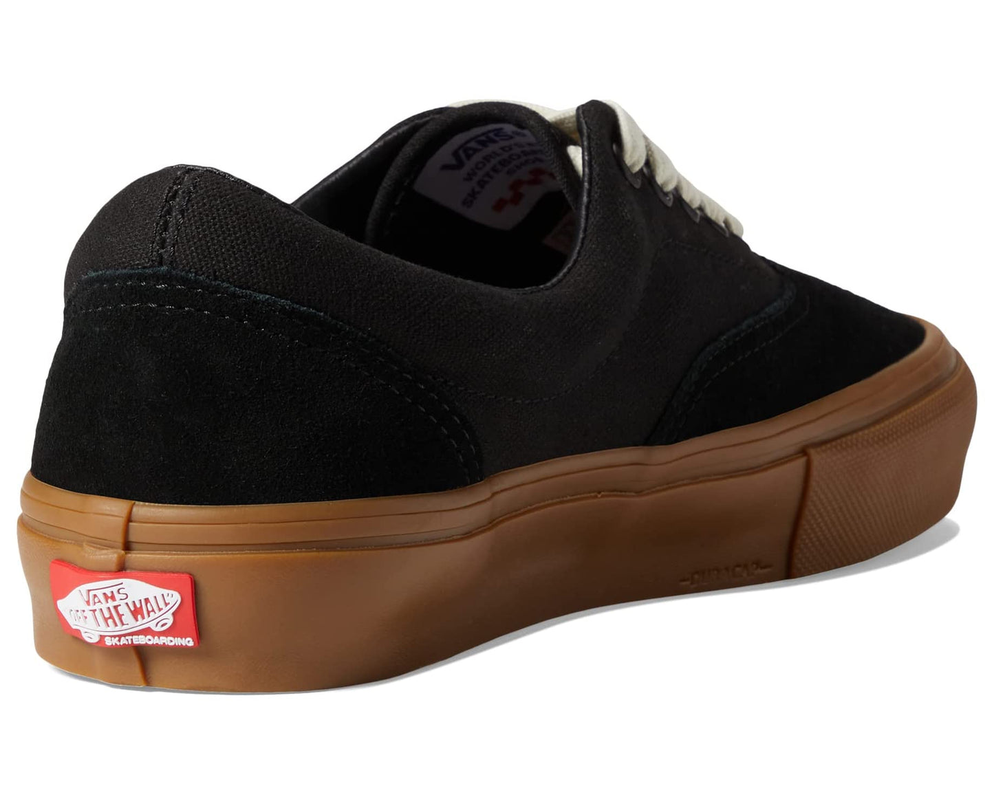 VANS SKATE ERA BLACK AND GUM SHOE