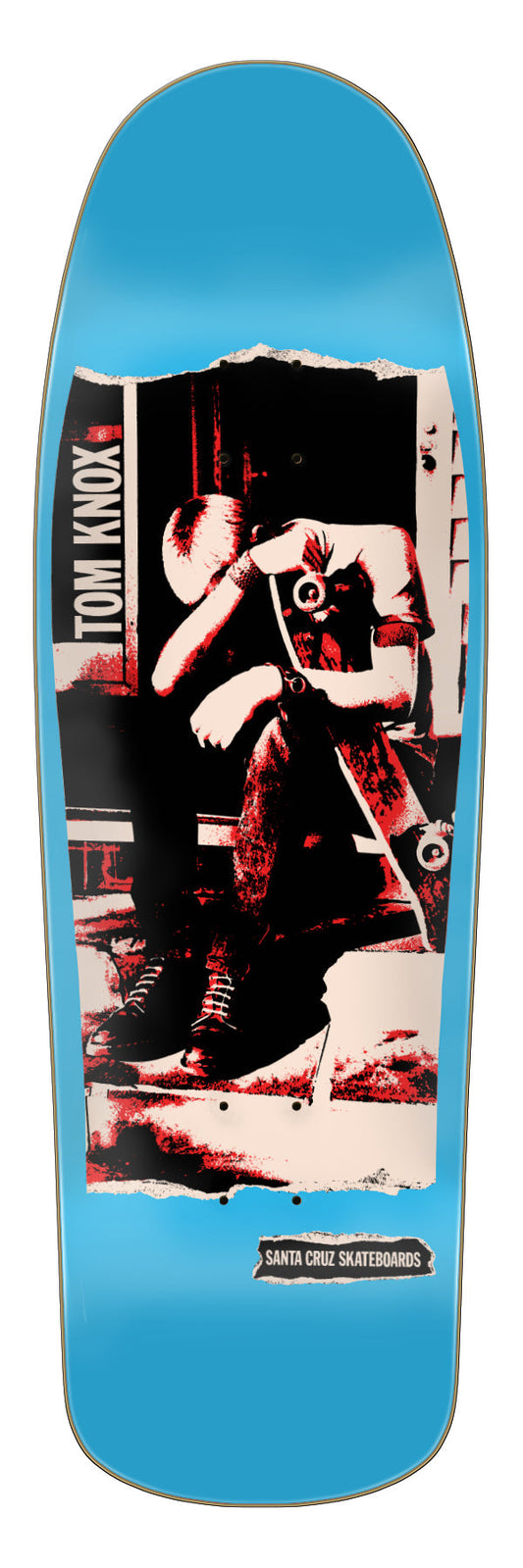 Santa Cruz Knox Punk Reissue Skateboard Deck- 9.89in x 31.75in