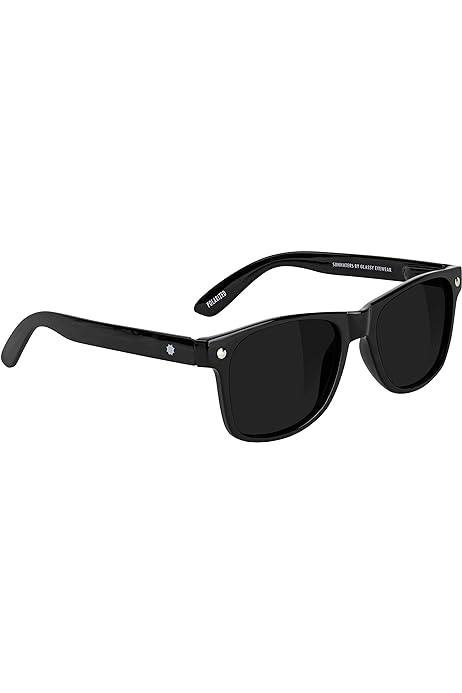 GLASSY SUN HATERS DERIC POLARIZED MATTE BLACK