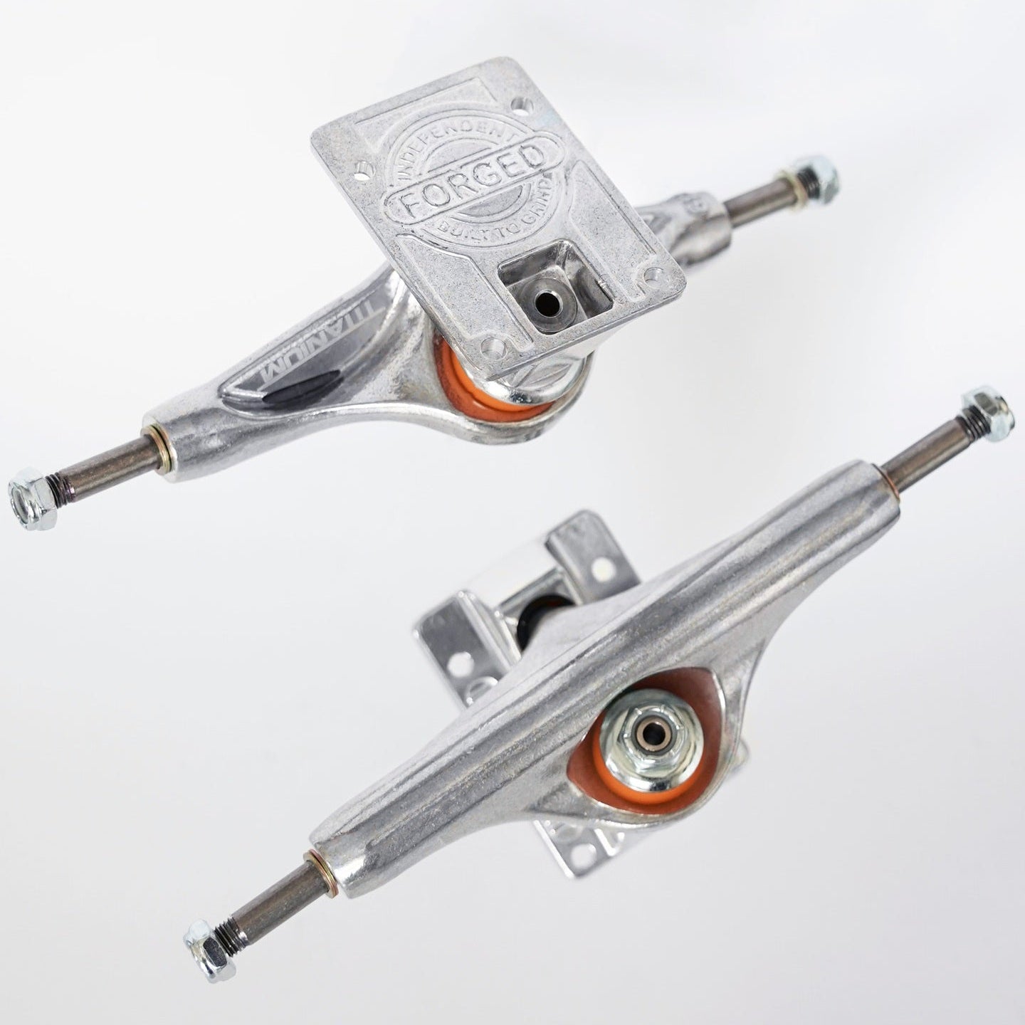 INDEPENDENT 139MM STAGE 11 FORGED TITANIUM SILVER STANDARD TRUCKS