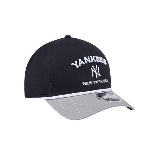 NEW YORK YANKEES 9FORTY A-FRAME NEW ERA ROPE 2TONE SNAPBACK HAT