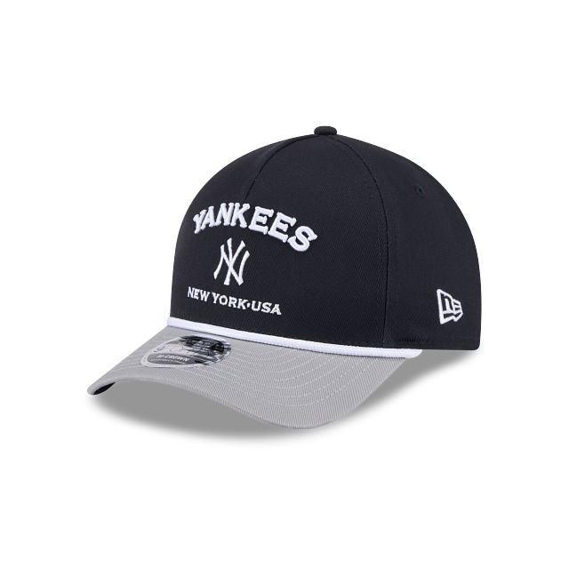 NEW YORK YANKEES 9FORTY A-FRAME NEW ERA ROPE 2TONE SNAPBACK HAT