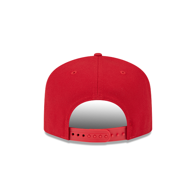 WASHINGTON CAPITALS 9FIFTY A-FRAME NEW ERA NHL RED SNAPBACK HAT