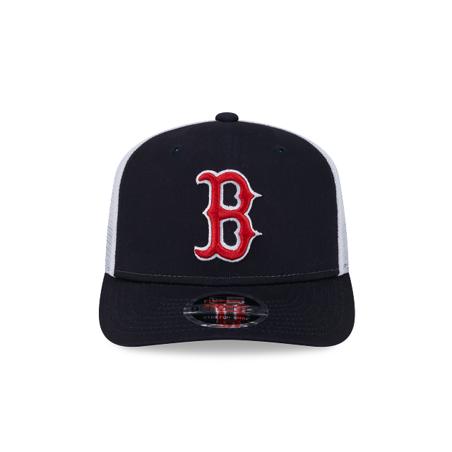 BOSTON RED SOX 9SEVENTY NAVY TRUCKER SNAPBACK HAT