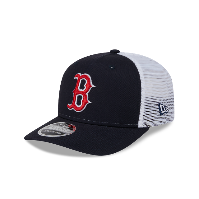 BOSTON RED SOX 9SEVENTY NAVY TRUCKER SNAPBACK HAT
