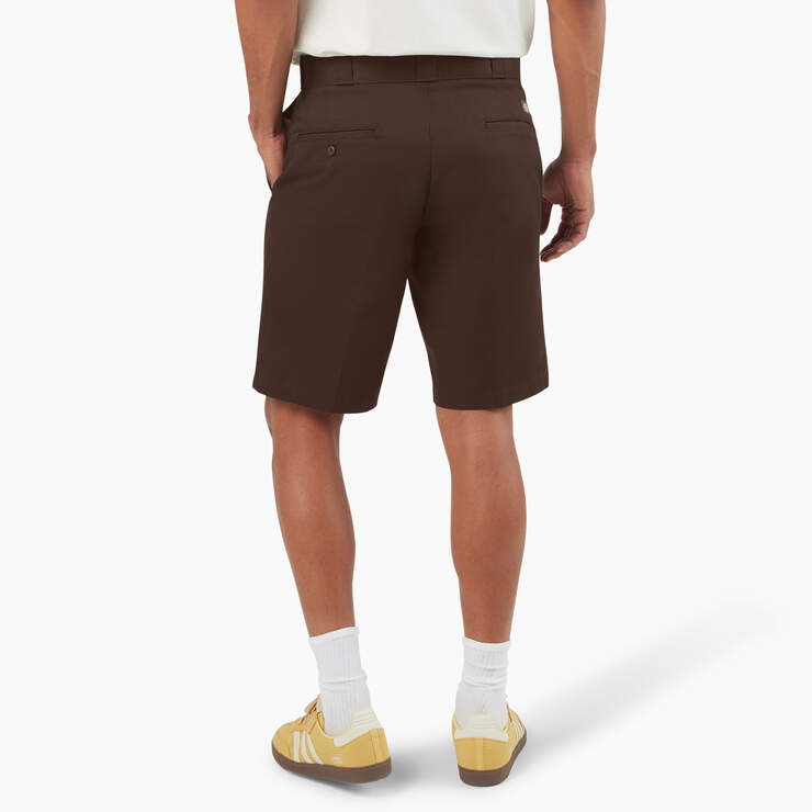 DICKIES 874 TWILL 11" WORK SHORTS - DARK BROWN
