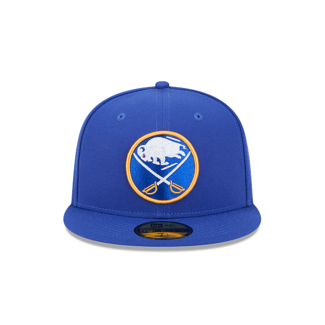 BUFFALO SABRES NEW ERA NHL 59FIFTY BLUE FITTED HAT