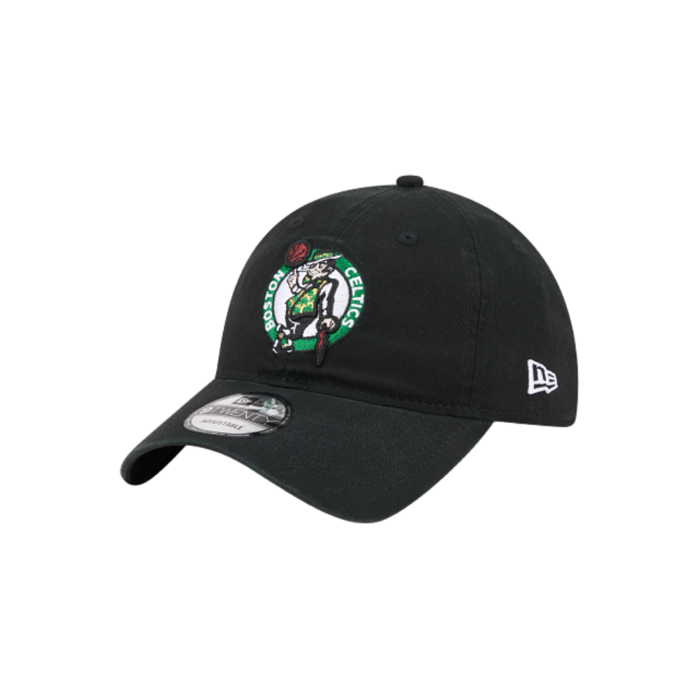BOSTON CELTICS NEW ERA 9TWENTY ADJUSTABLE BLACK HAT