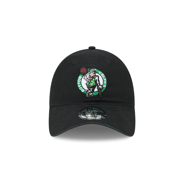 BOSTON CELTICS NEW ERA 9TWENTY ADJUSTABLE BLACK HAT