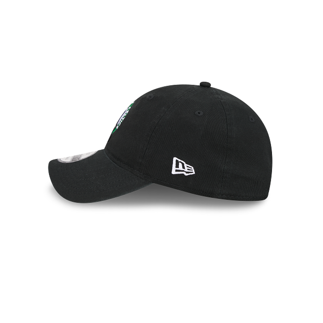 BOSTON CELTICS NEW ERA 9TWENTY ADJUSTABLE BLACK HAT