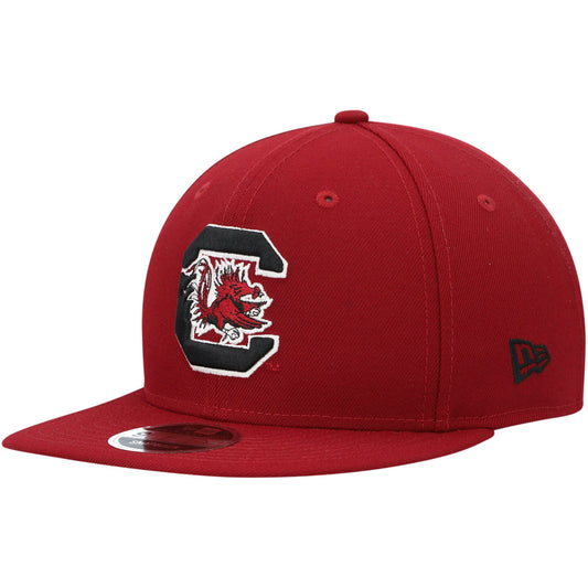 SOUTH CAROLINA GAMECOCKS 9FIFTY NEW ERA BURGUNDY SNAPBACK HAT