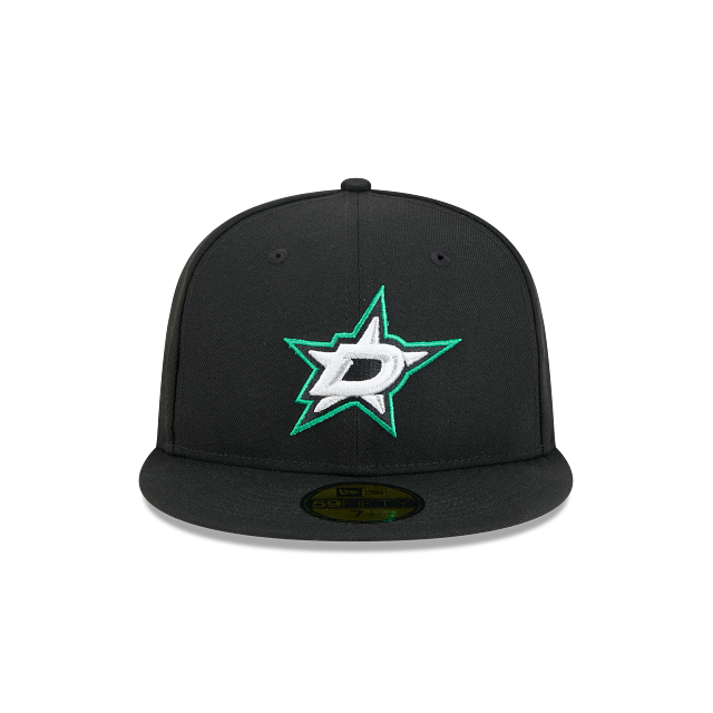 DALLAS STARS NEW ERA NHL 59FIFTY BLACK FITTED HAT