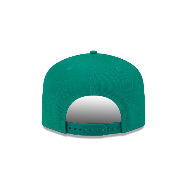 HARTFORD WHALERS 9FIFTY A-FRAME NEW ERA NHL GREEN SNAPBACK HAT