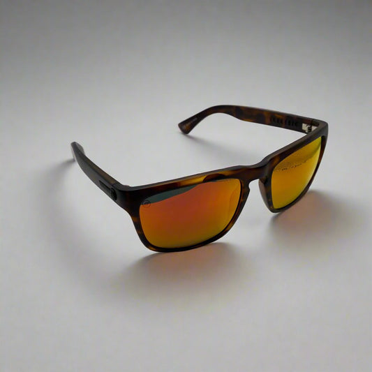 ELECTRIC KNOXVILLE MATTE TORT SUNGLASSES- FIRE CHROME