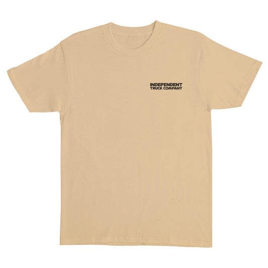 INDEPENDENT ITC SMITH HEAVYWEIGHT S/S T-SHIRT - VEGAS GOLD