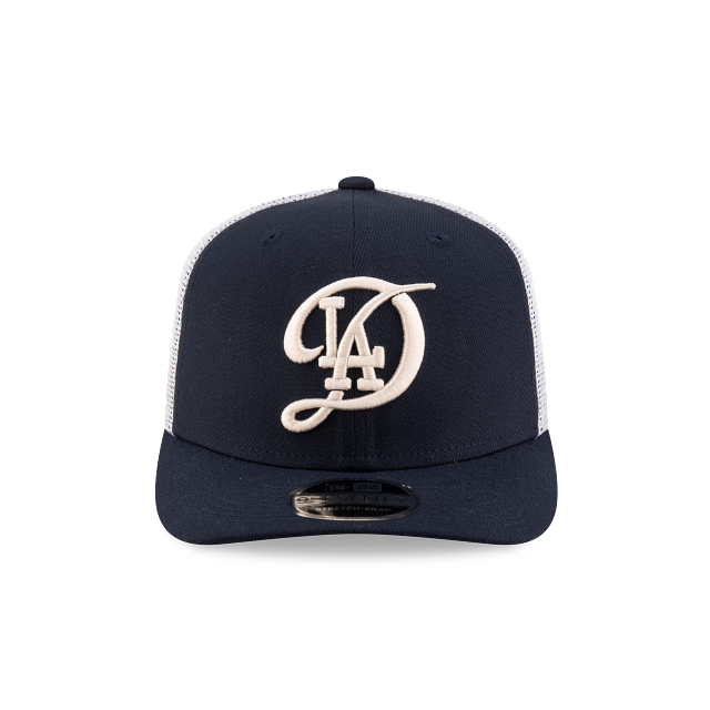 LOS ANGELES DODGERS 9SEVENTY NAVY TRUCKER SNAPBACK HAT